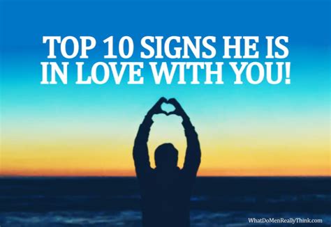 10 Solid Signs A Man Is In Love With You