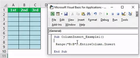 VBA Insert Columns How To Insert Column In Excel Worksheet With VBA