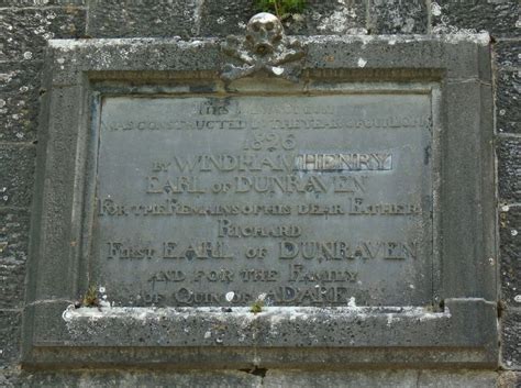 Richard First Earl Of Dunraven Historical Marker