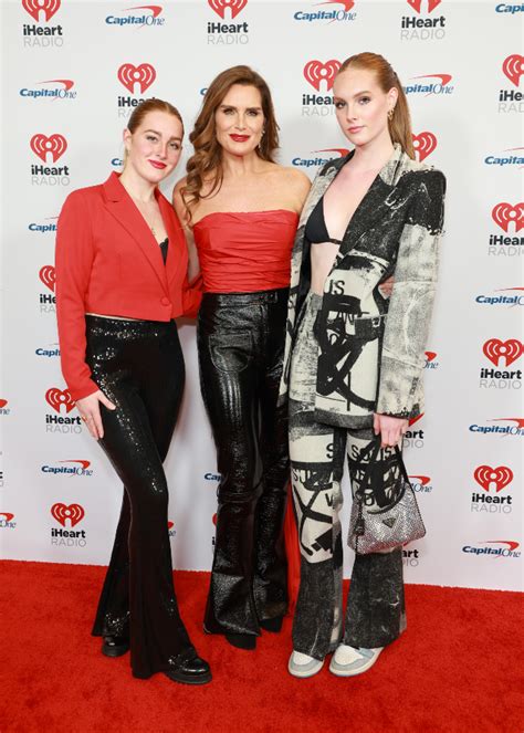 Brooke Shields Hit The Red Carpet With Daughters Rowan And Grier Photos