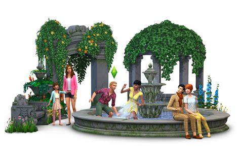 The Sims 4 Romantic Garden Stuff Render Sims Online