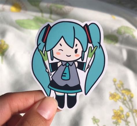 Hatsune Miku Sticker Etsy