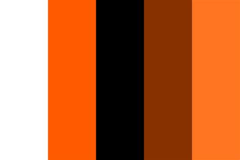 Electric Orange Colour Scheme Color Palette