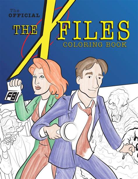 An X Files Coloring Book For The Believer In Your Life Huffpost Entertainment
