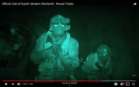 Call Of Duty Modern Warfare Night Vision Goggles With Pictures