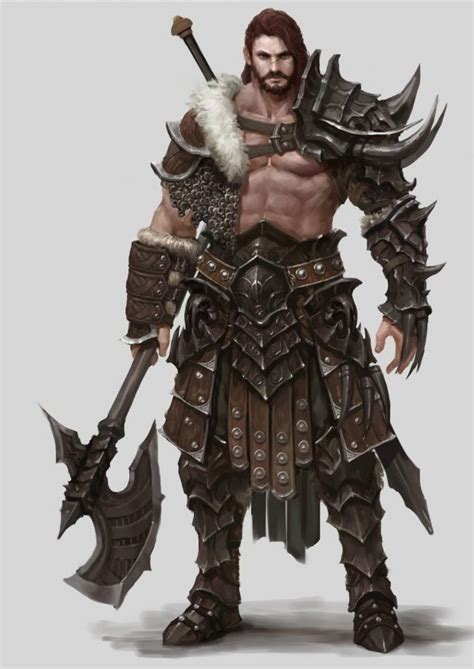Barbarian Barbarian Concept Art Characters Fantasy Character Design