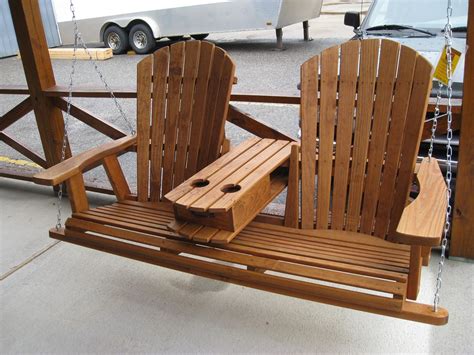 Favorite Outdoor Wood Swing Chair Lovely Brown Marlette Outdoor