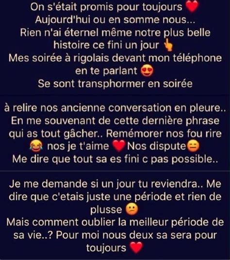 Texte D Amiti Qui Fait Pleurer