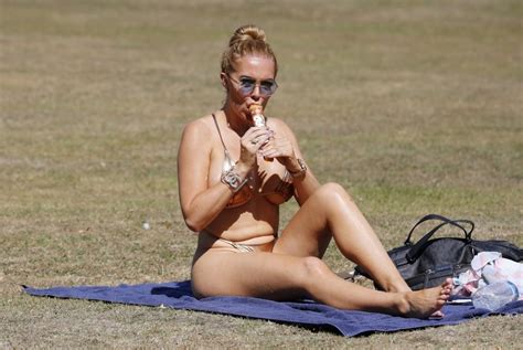 Aisleyne Horgan Wallace Covered Nakedness On The Beach 34 Hot Photos