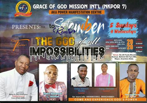 Grace Of God Mission International Nkpor 7 Onitsha