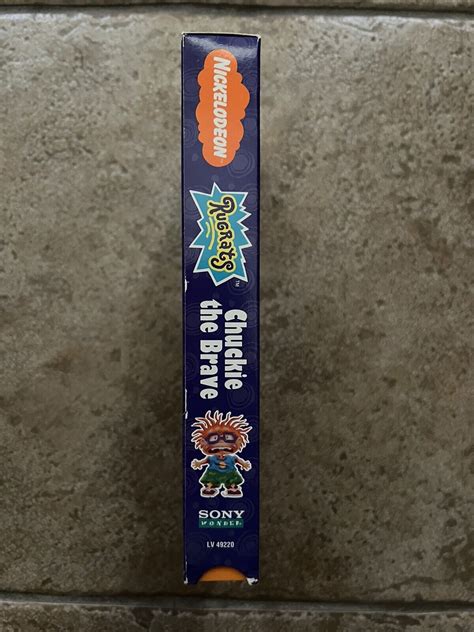 Nickelodeon Rugrats VHS Chuckie The Brave 1994 Sony Wonder Nicktoons