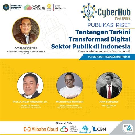Tantangan Terkini Transformasi Digital Sektor Publik Di Indonesia Cloud Computing Indonesia