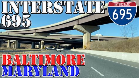 I Baltimore Beltway Full Loop All Exits Baltimore Maryland K Highway Drive Youtube