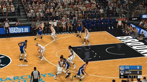 Nba 2k19 Brooklyn Nets Vs Golden State Warriors Gameplay Pc Hd