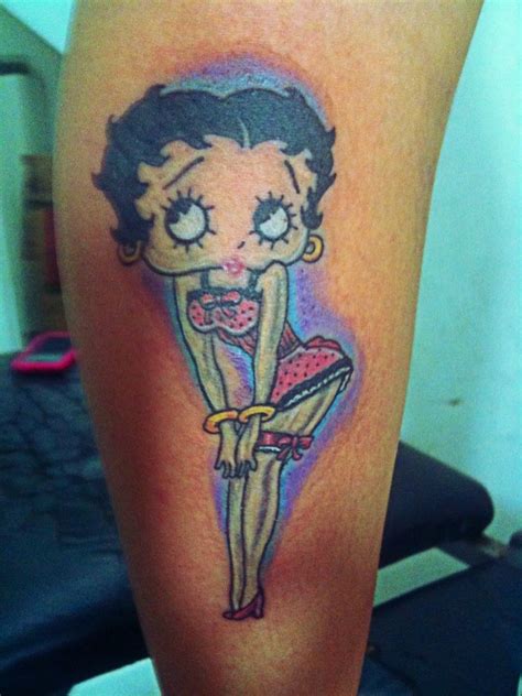16 Stunning Betty Boop Tattoo On Thigh Image Hd