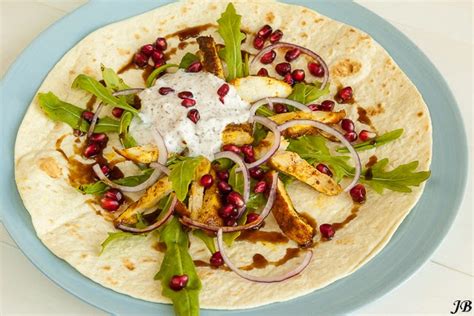 Carolines blog Wraps met kip ras el hanout