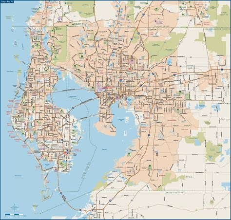 Mapas Detallados De Tampa Para Descargar Gratis E Imprimir Maps Of