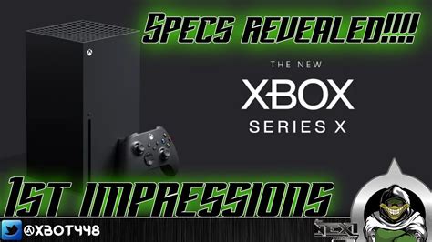 Xbox Series X Specs Revealed 1st Impressions Youtube