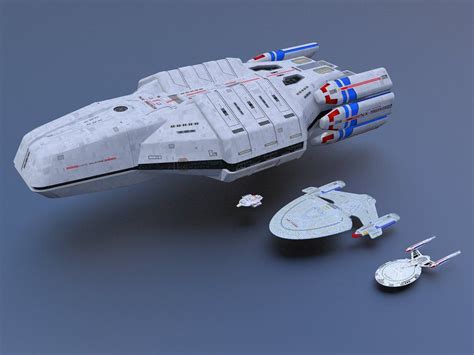 Federation Carrier USS Valkyrie Size Comparison 1 By Https