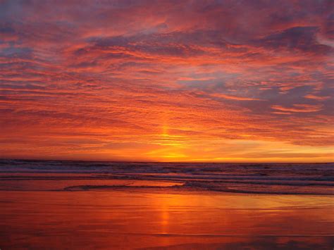 Wallpaper Landscape Sunset Sea Reflection Sunrise Evening Coast