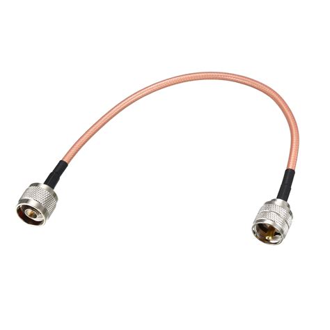 Low Loss Rf Coaxial Cable Connection Coax Wire Rg N Male To Pl