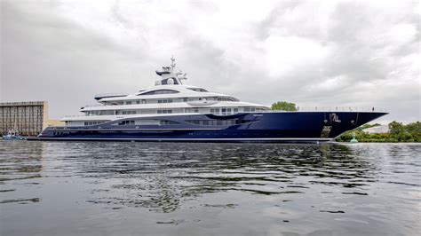The Latest Gigayacht From Lürssen Launched This Week Robb Report