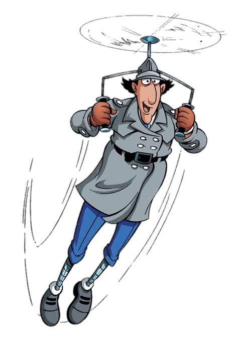 Inspector Gadget Flying Device Transparent Png Stickpng