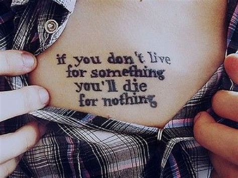 Tattoos can be a statement and also a reminder. Meaningful Life Motivational Tattoo Quotes Pictures : Fashion Gallery