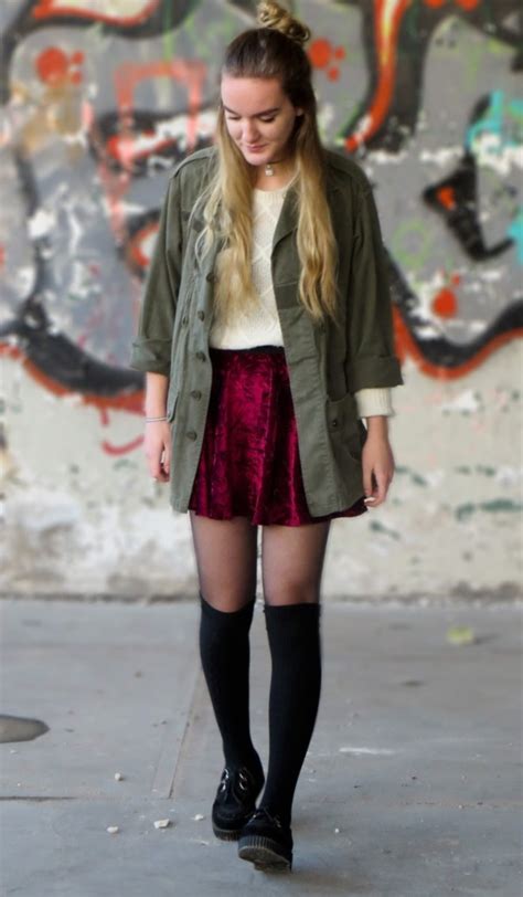 30 Knee High Socks Outfits For Fall 2017