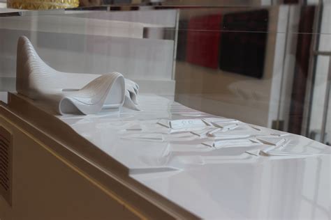 Architectural Model Of Hayder Aliyev Centre By Zaha Hadid Architects
