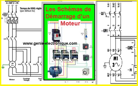 Toutes Les Schémas De Démarrage Dun Moteur Asynchrone Génie électronique