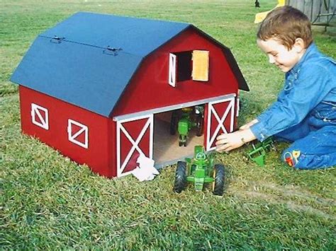 Frontier General Store Toy Wooden Barns Kids Barn Wooden Toy Barn