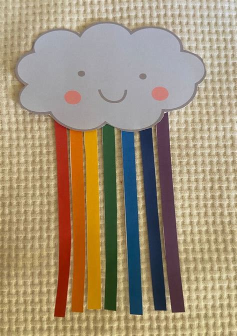 Cute Paper Cloud Rainbow Alexnfriends
