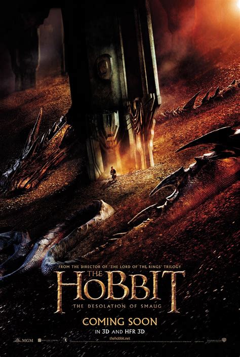 the hobbit desolation of smaug movie poster