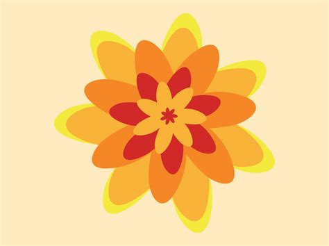 Blooming Flower Vector Art And Graphics