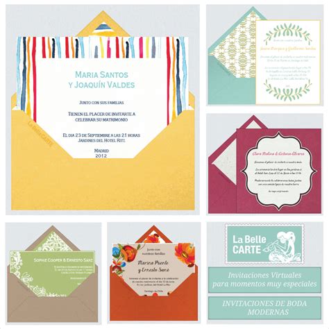 Invitaciones De Boda Para Celebrar Con Estilo Labellecarte