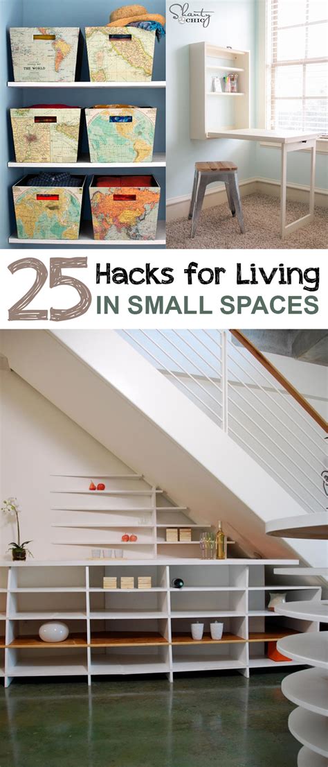 25 Hacks For Living In Small Spaces • Picky Stitch