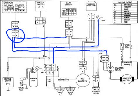 Wiring On Yamaha Xt