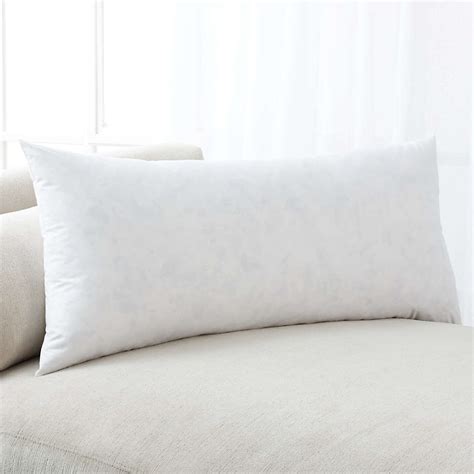 Feather Rectangular Pillow Inserts Crate And Barrel Canada