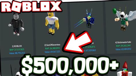 The Top 10 Richest Roblox Players In The World Youtube Mobile Legends