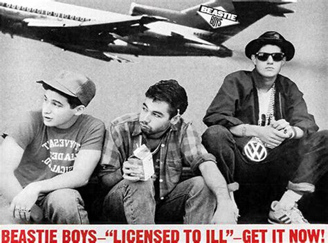 Beastie Boys License To Ill 1986 Us Promo Poster Print Ebay