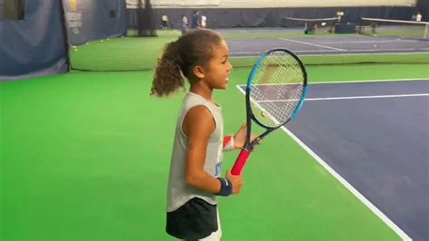 YEAR OLD TENNIS PRODIGY M YouTube