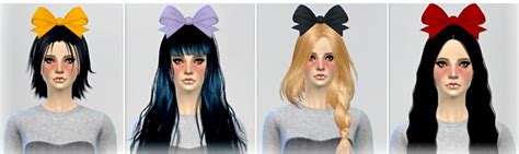 Big Bow Hair Accessory At Jenni Sims Sims 4 Updates