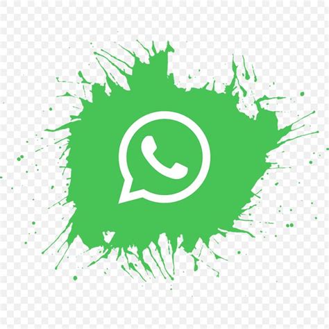 Free Download Whatsapp Paint Splash Icon Png Image Hd Whatsapp Icon