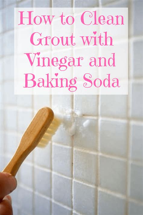 Fill the spray bottle with a 1:1 solution of water and vinegar and spray the work area generously and all over. How to Clean Grout with Vinegar and Baking Soda | Grout ...
