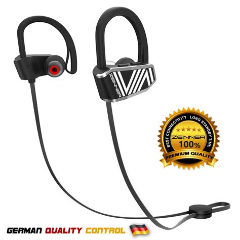 Bluetooth Sport Headphones By Zeinner Sports Headphones Headphones Noise Cancelling Headset
