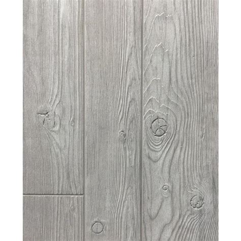 4775 In X 798 Ft Embossed Gray Homesteader Hardboard Wall Panel At