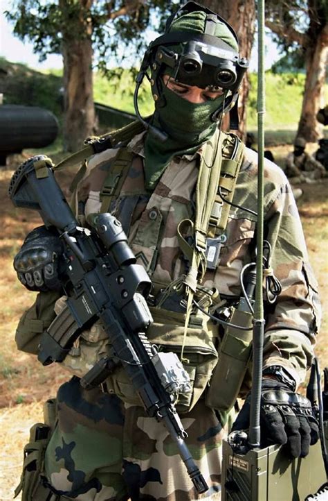 Operator Of The French Special Forces Unit 13e Rdp 13th Parachute