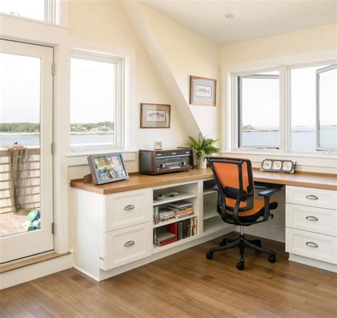 20 Coastal Home Office Designs Decorating Ideas Design