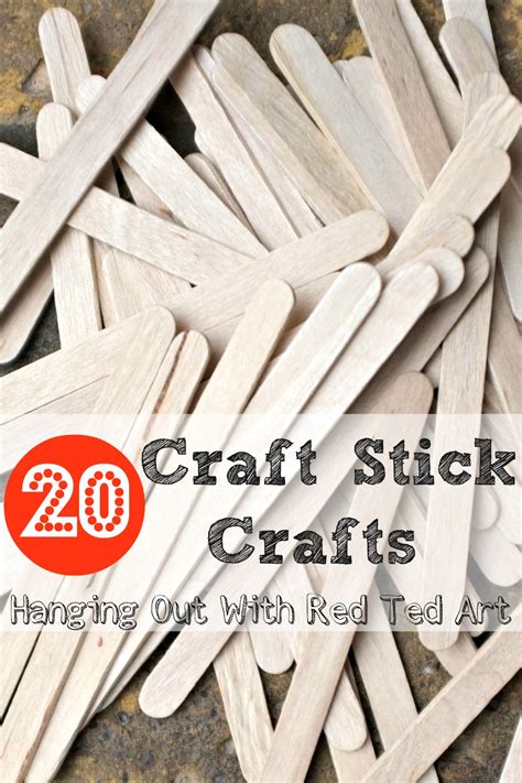 Here you'll find kids painting ideas, drawing we have more than 40 great printmaking activities and ideas for children here on the artful parent. Craft Stick Crafts - Red Ted Art's Blog